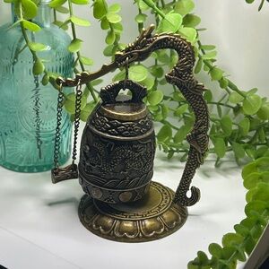 Decorative Dragon Bell for Reptile Enclosures